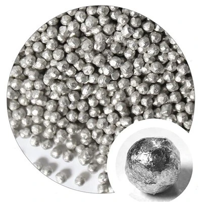 500g magniyli metall boncuk 99,99% sof Mg metall granulalar kichik boncuklar 6 mm qotishma materiallar ishlab chiqarish uchun DIY hunarmandchilik bezaklari